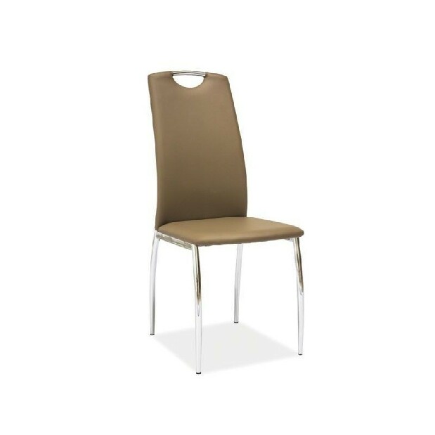 Jedálenská stolička H-622 (ekokoža hnedá)