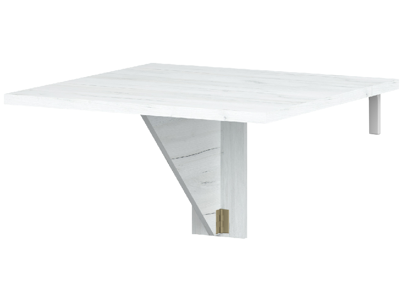 Jedálenský stôl Elston 7 (craft biely) (pre 2 osoby)