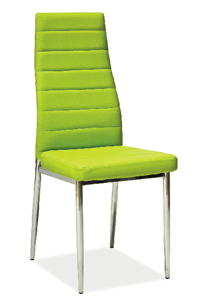 Jedálenská stolička Herbert (ekokoža zelená)