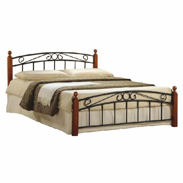 Manželská posteľ 160 cm Dalasi (s roštom)