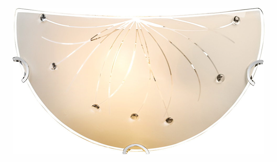 Stropné/nástenné svietidlo Calimero i 40402W (moderné/dizajnové) (biela + satinovaná) *výpredaj