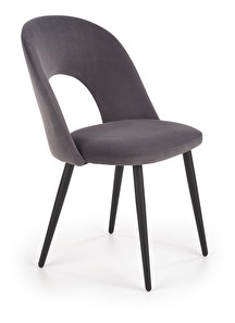Jedálenská stolička Hout (sivá)