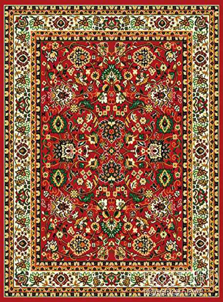 Kusový koberec Teheran 117/Red