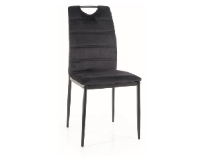 Jedálenská stolička Rebecca (čierna)