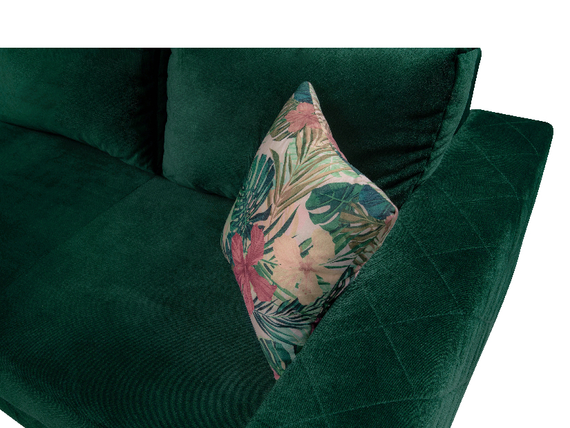 Rohová sedačka Misrin (zelená) (P)