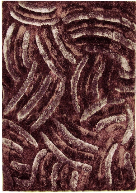 Strojovo tkaný koberec Bakero Dinamica 3D Chocolate