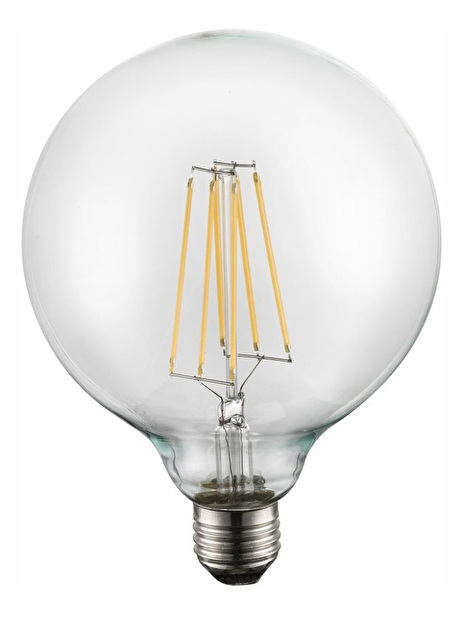 LED žiarovka Led bulb 10586 (nikel + priehľadná)