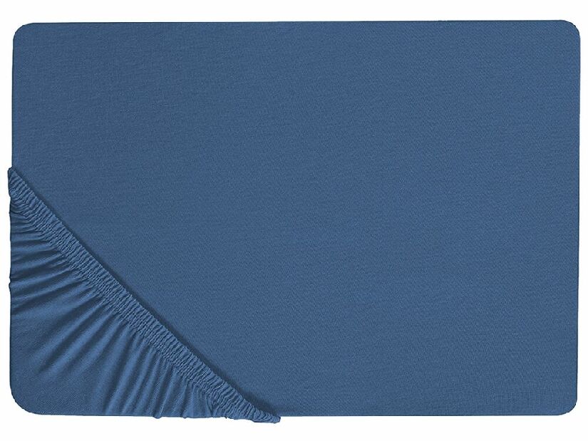 Plachta na posteľ 140 x 200 cm Januba (modrá)