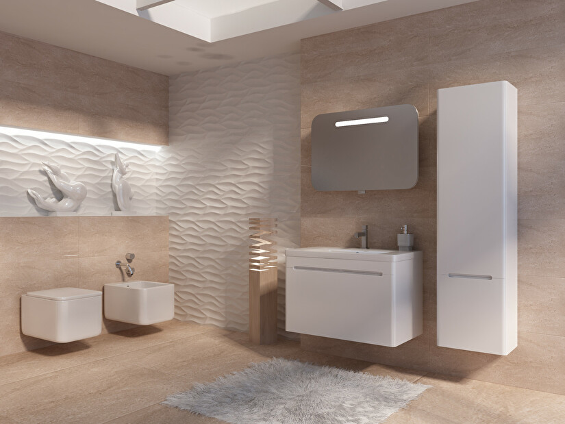 Kúpeľňová skrinka na stenu s umývadlom Juventa Tivoli Tv-80 B