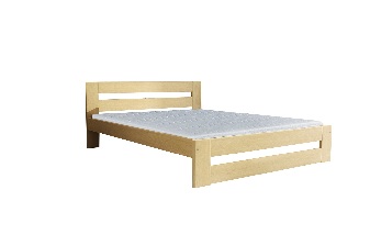Jednolôžková posteľ  90x200 cm Mariela (borovica prírodná)