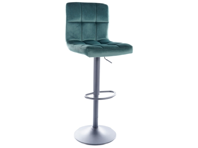 Barová stolička Camila (zelená) *bazár