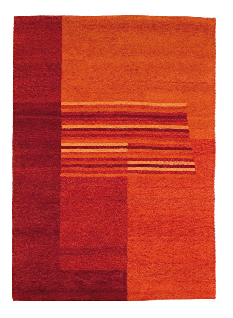 Ručne viazaný koberec Bakero Baku Modern B103 Red