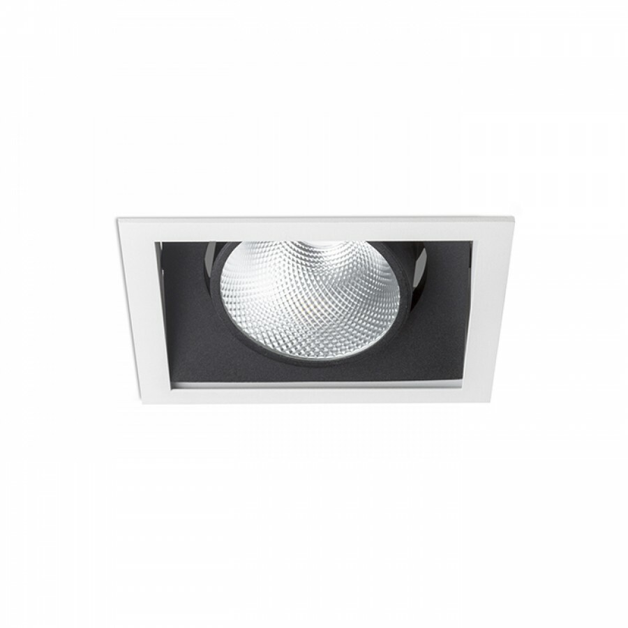 Podhľadové svietidlo Tomboy 230V LED 25W 38° 3000K (biela + čierna)