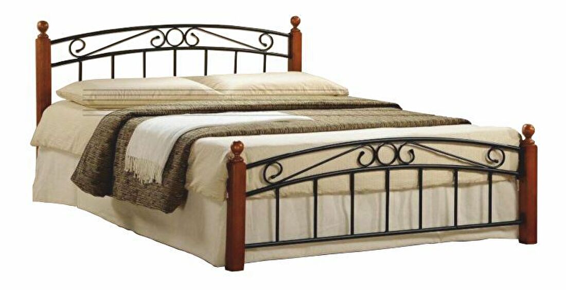 Manželská posteľ 180 cm Dalasi (s roštom)