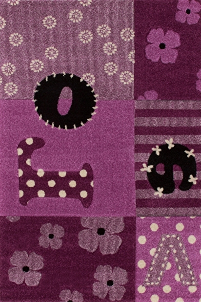 Detský koberec Amigo 309 Violet (150 x 100 cm)