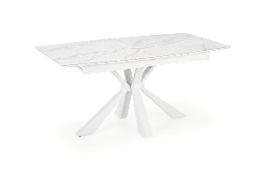 Jedálensky stôl Vindall (mramor + biela)