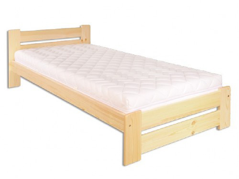 Jednolôžková posteľ 80 cm LK 146 (masív) *bazár