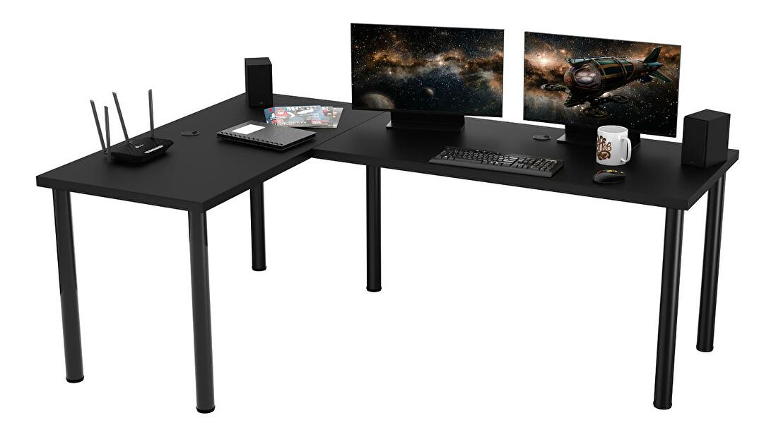 Písací stôl Ikky (čierna)