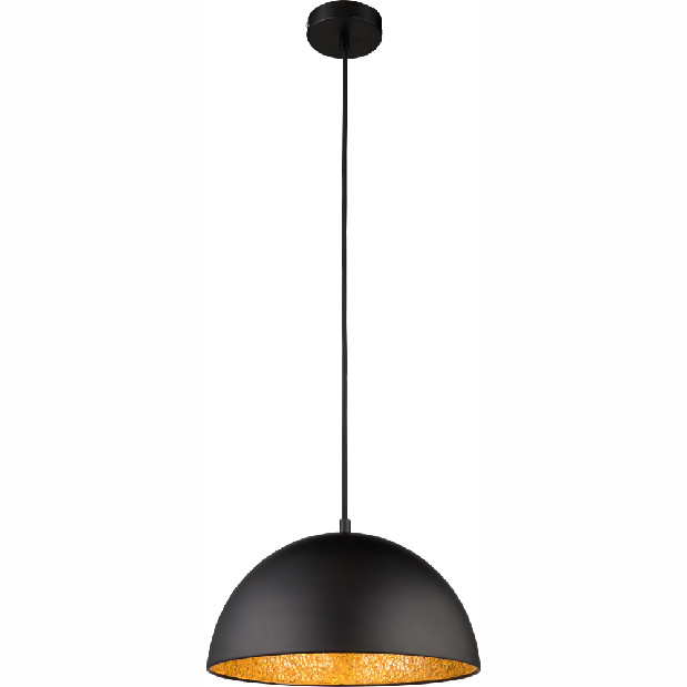 Závesné svietidlo Okko 15166S (moderné/dizajnové) (čierna + čierna)