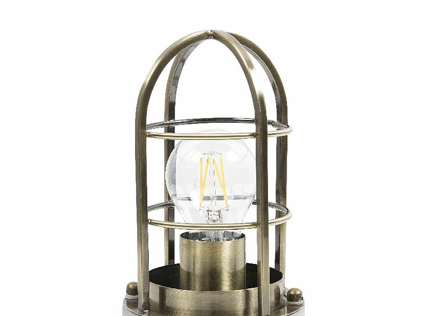 Stolná lampa ANNIA (sklo) (mosadzná)