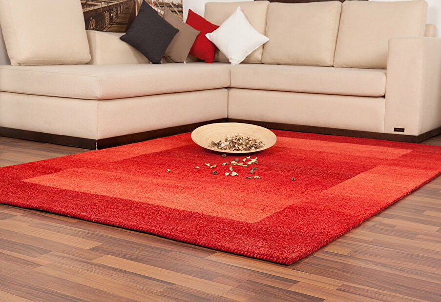 Ručne viazaný koberec Gabbeh 550 Red