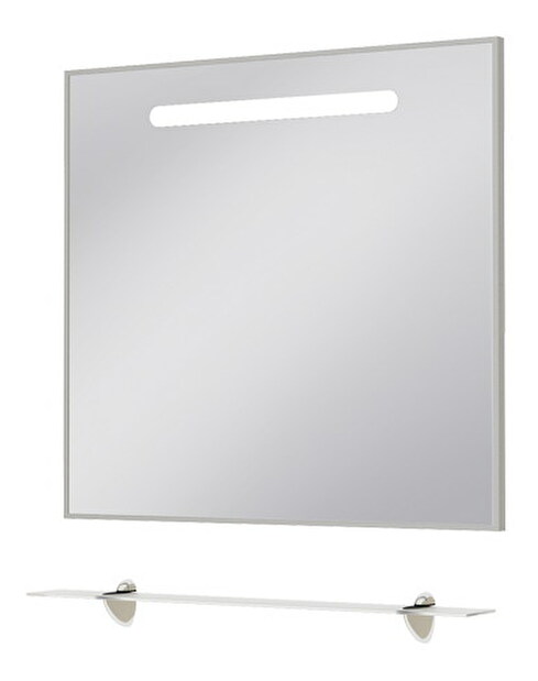 Zrkadlo Juventa Stefano SVZ-80 (so sklenenou poličkou) (s osvetlením)