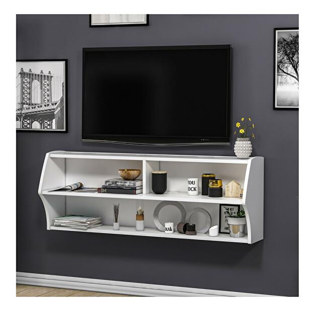 TV stolík/skrinka Solid (biela)