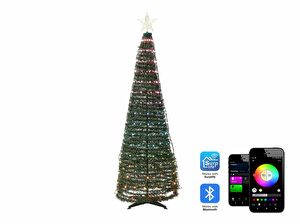 Vianočný stromček 160 cm Sadachbia (zelená) (s osvetlením)