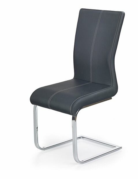 Jedálenská stolička Hapej (čierna)