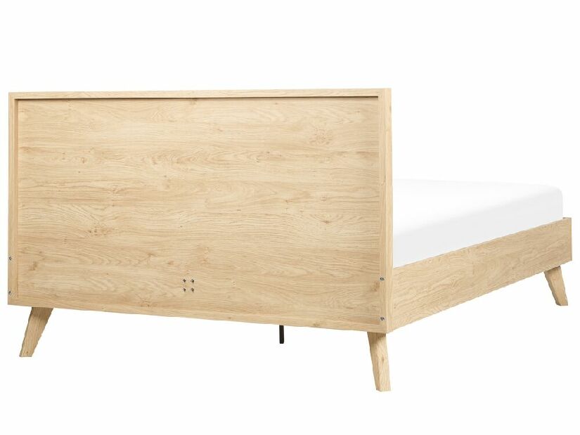 Manželská posteľ 140 cm Monza (svetlé drevo)