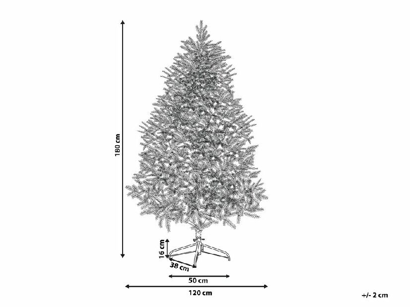 Vianočný stromček 180 cm Maska (biela)
