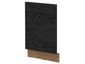 Dvierka na vstavanú umývačku Virion ZM 570 x 446 (dub lancelot + tmavé drevo)