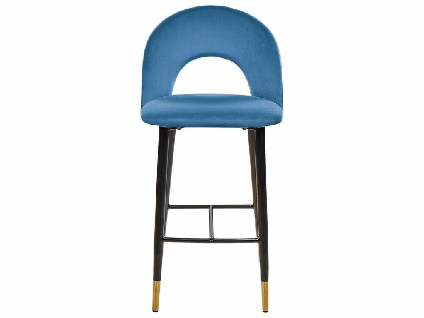 Set 2 ks barových stoličiek Fabian (modrá)