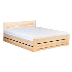 Manželská posteľ 160 cm LK 198 BOX (s roštom a úl. priestorom)