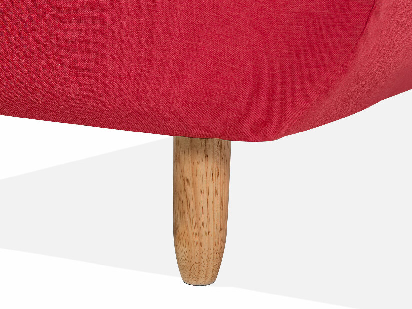 Rohová sedačka Appin (červená) (P)