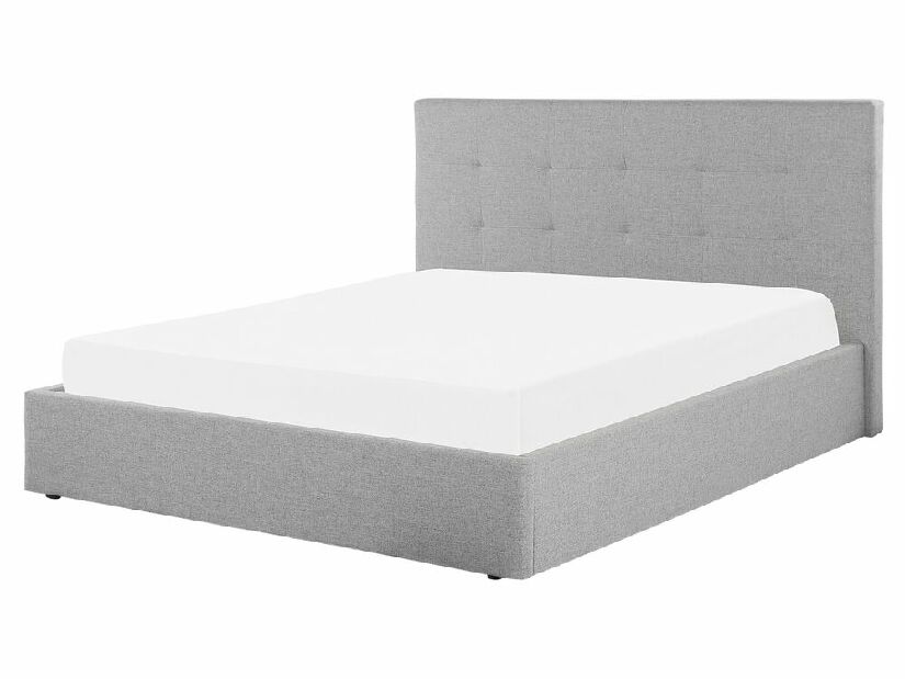 Manželská posteľ 160 cm Lorza (sivá)
