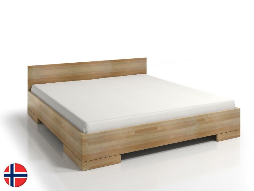 Manželská posteľ 140 cm Naturlig Stalander Maxi ST (buk) (s roštom a úl. priestorom)