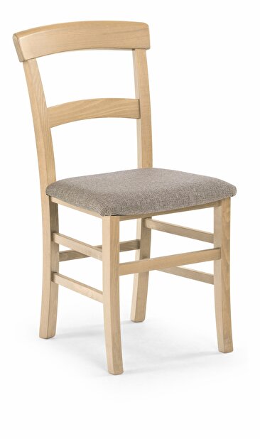 Jedálenská stolička Tapo (dub sonoma + béžová)