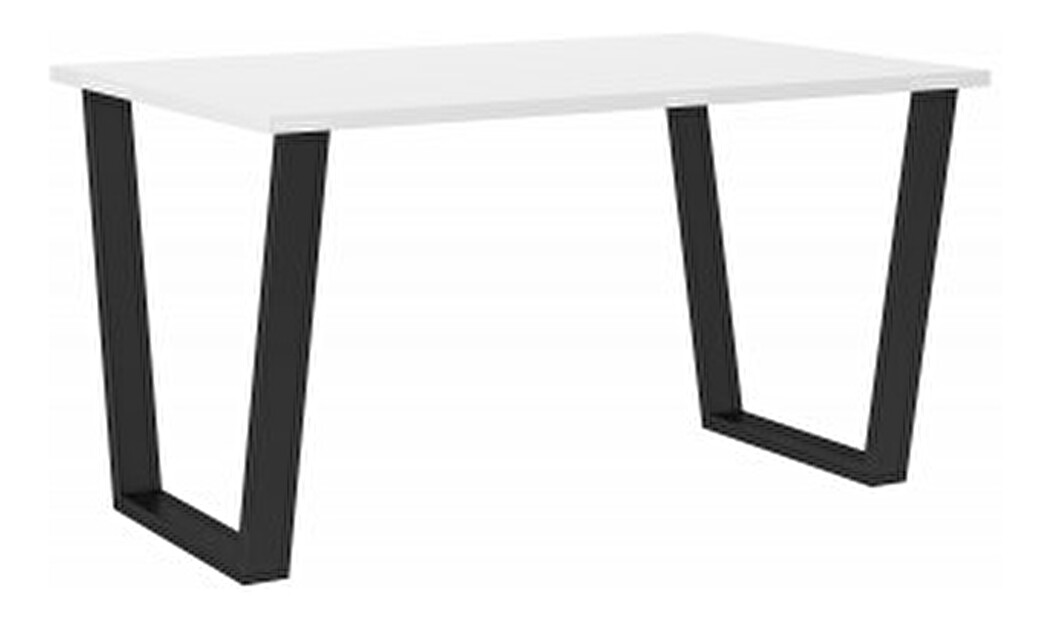 Jedálenský stôl Carol 138x90 (biela) (pre 4- 6 osob)