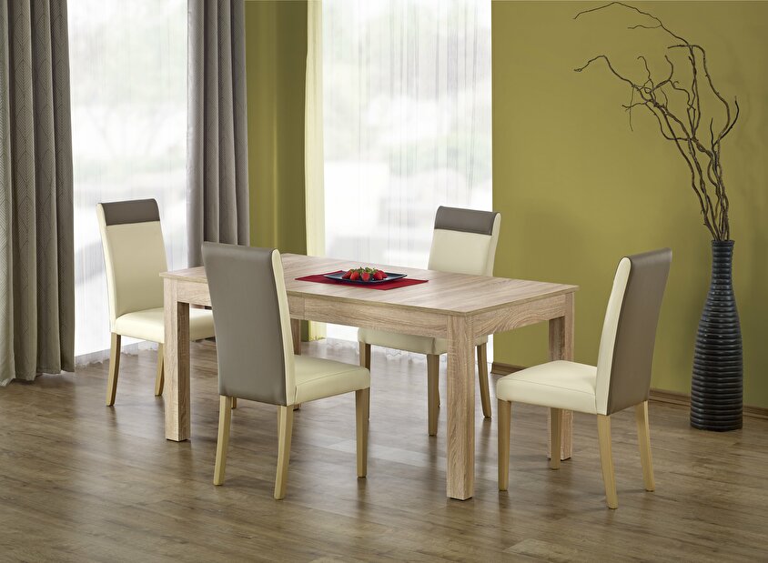 Jedálenský stôl Shana (dub sonoma) (pre 6 až 12 osôb) *výpredaj