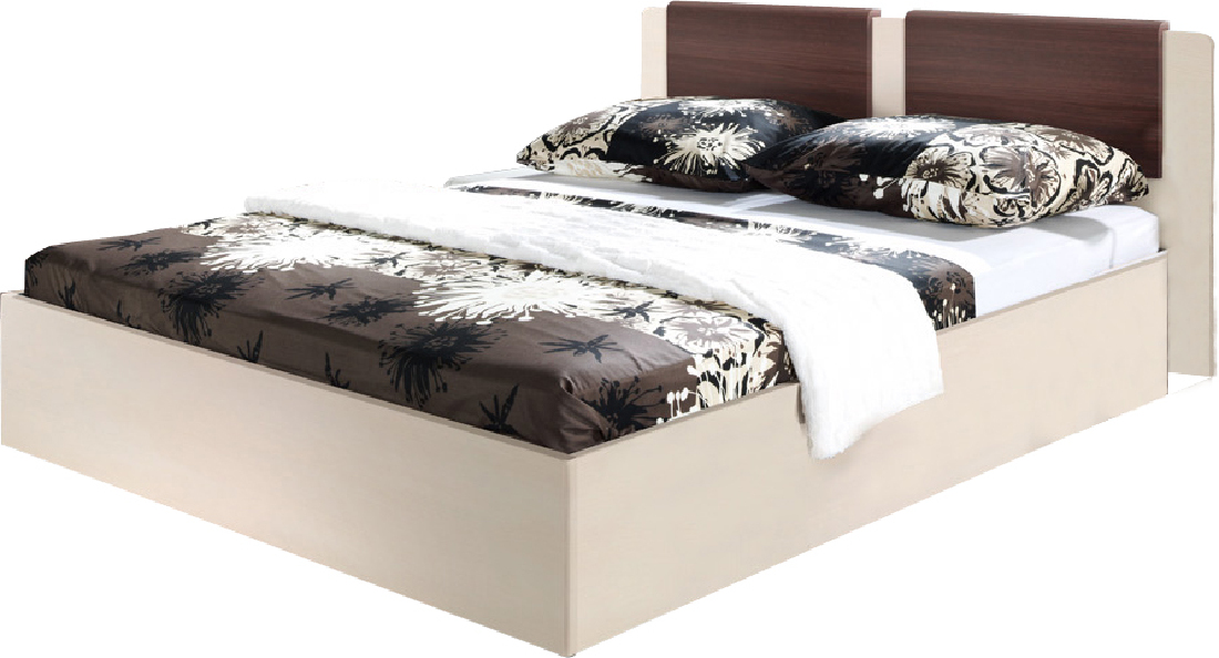 Manželská posteľ 160 cm Montana MT 31 coimbra+wenge