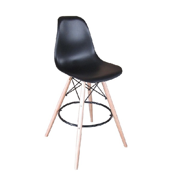 Barová stolička Carby (čierna)