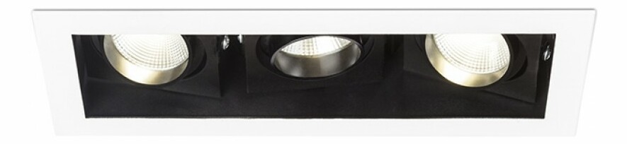 Podhľadové svietidlo Bondy III 230V LED 3x7W 24° 3000K (biela)