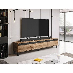 TV stolík/skrinka Evrona (wotan + wotan + antracit)