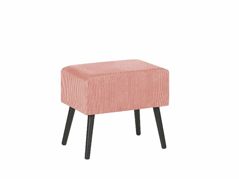 Nočný stolík EUTA (ružová) *výpredaj