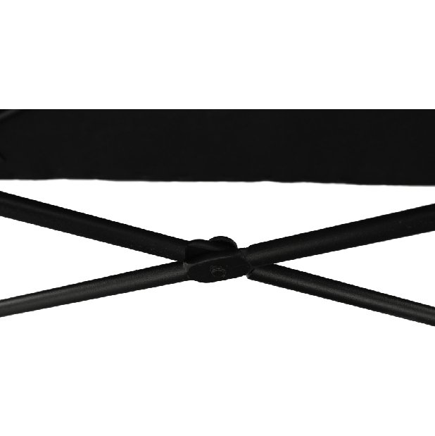 Dizajnová lavička Matry (sivá + čierna)