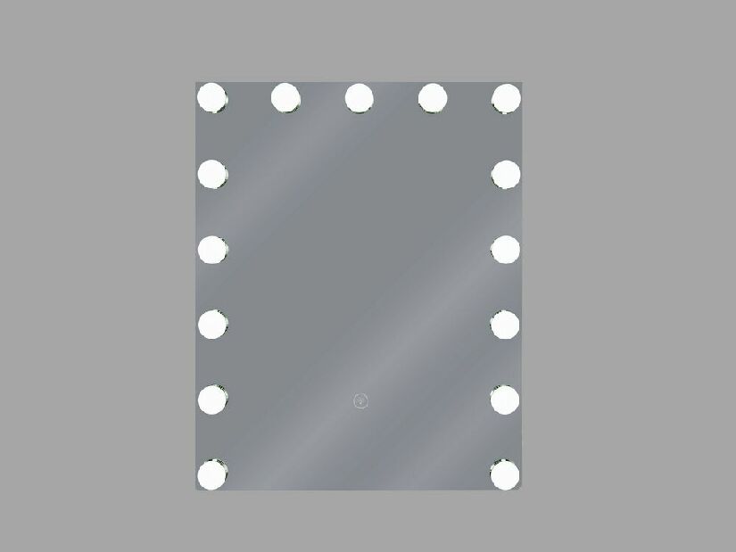 Nástenné zrkadlo Lucza (strieborná)