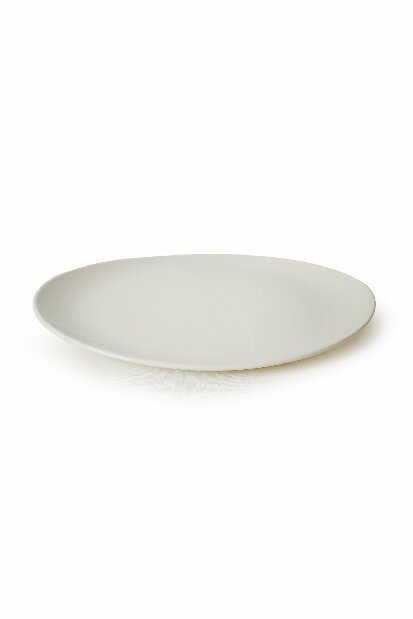 Sada plytkých tanierov (6 ks.) Plates (krémová)