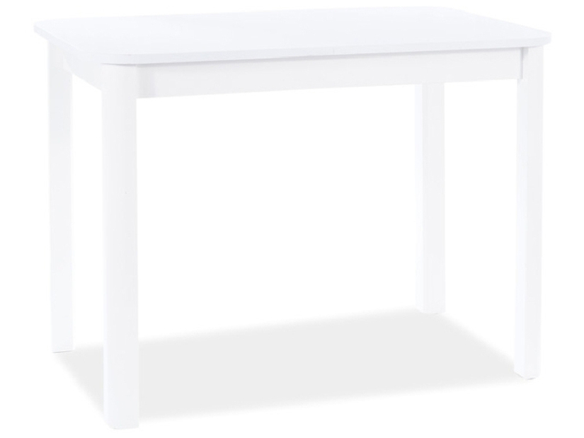 Jedálenský stôl Daniel (biela matná + biela matná) (pre 4 osoby)