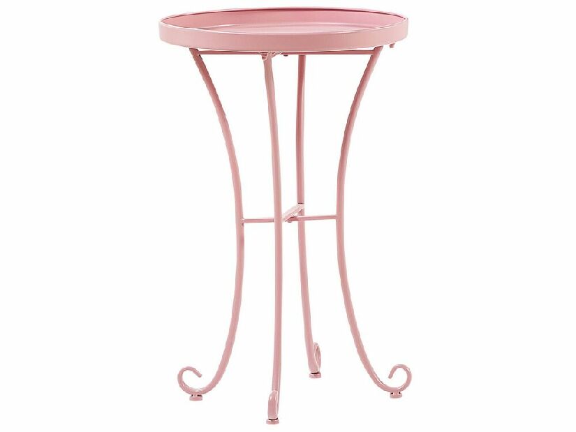 Záhradný stolík CAVEA (ružová)